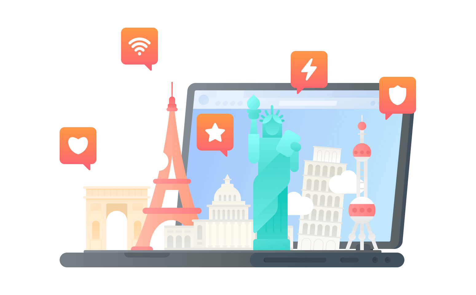 代理QQ的回国vpn - ROUTECN